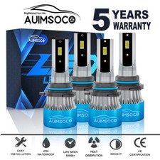 For Chevy Silverado 1500 Ls Lt Pickup 1999-2006 Led Headlight High Low Bulbs Kit