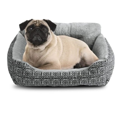 Lounger Pet Bed, Small, 21” x 17” Relax, Chill, Cozy, Comfortable, Dog, Cat - Picture 2 of 5