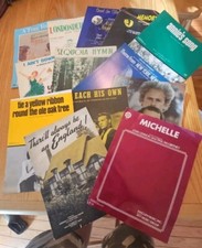 Lot of Vintage Sheet Music 13 Items