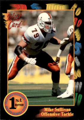 1991 Wild Card Draft Mike Sullivan #154