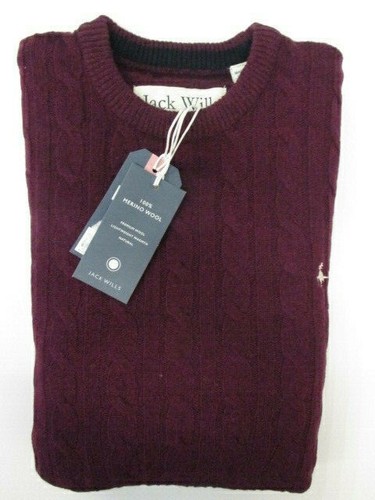 Jack Wills Marlow Cable Knit Jumper 