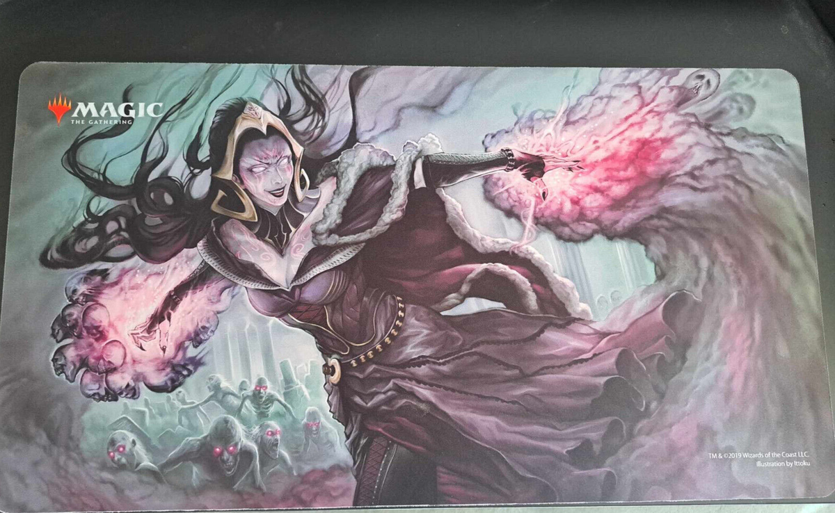 2019 Japan Championship MTG Liliana Cast Down Playmat Limited