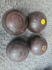Henselite Size 4 Super-Grip Lawn Bowls - Heavyweight Model