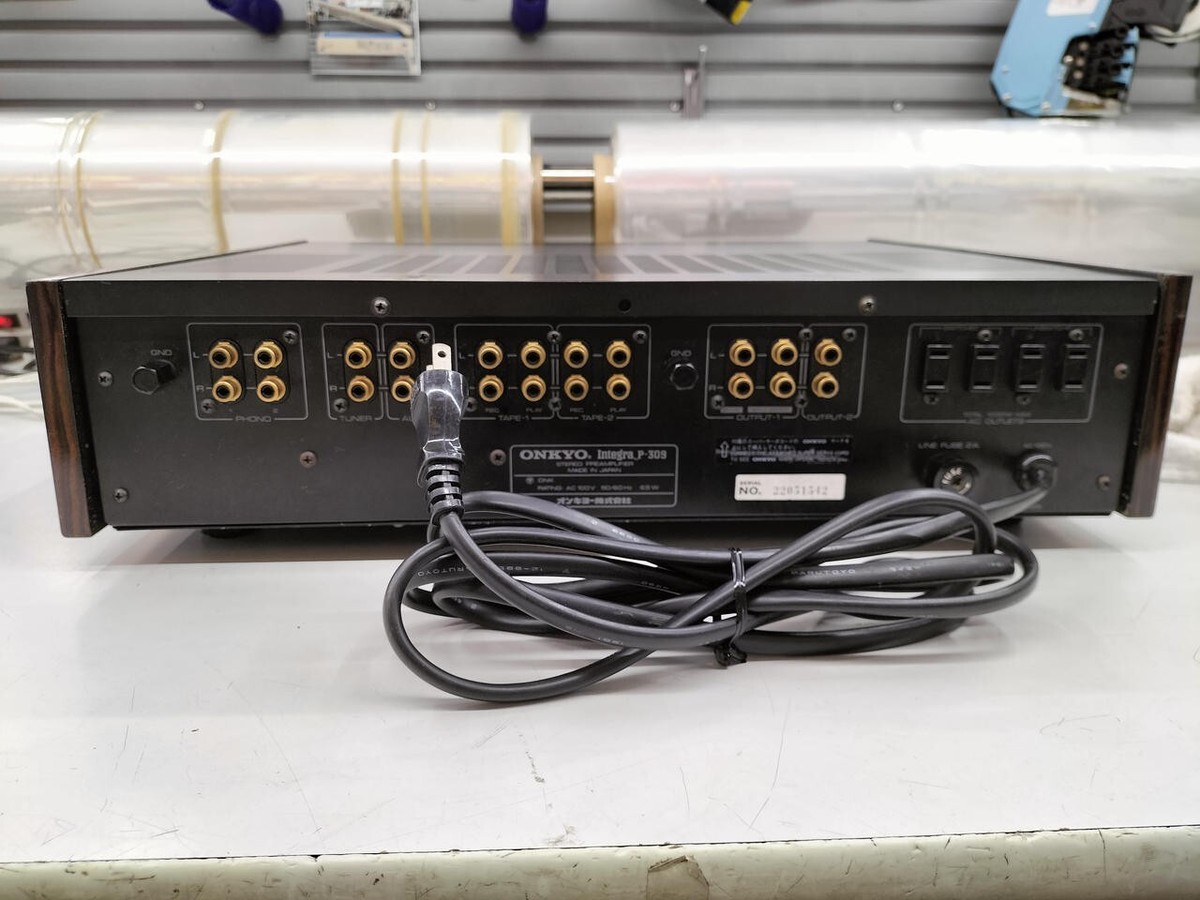 ONKYO Integra P-309 プリアンプ ONKYO Integra P-309の仕様 オンキヨー/オンキョー