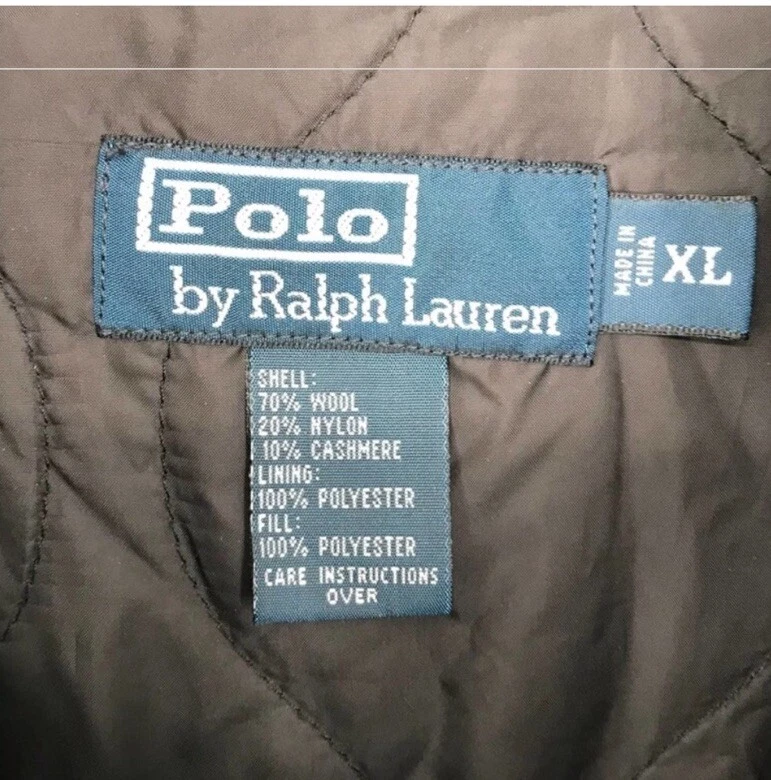 拉夫·劳伦polo夹克外套复古经典二手状况完好羊毛军用野战实用 — 第 4/4 张图片