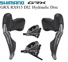 New Shimano GRX DI2 ST-RX815 BR-RX810 2X11 22 Speed Hydraulic Shifter Brake Set