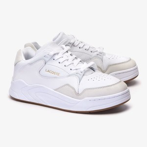 lacoste court slam on feet