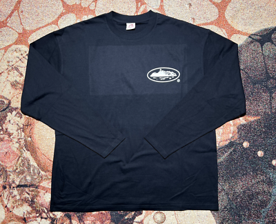 Corteiz OG Island Longsleeve Tee Black Size Extra Large Brand New  