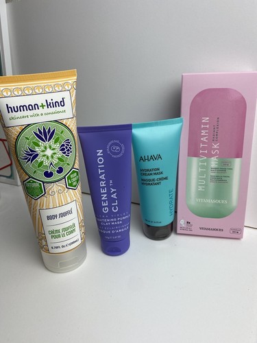 Vitamasques Multivitamin Mask/Gift Bundle AHAVA Cream Mask, Purple Mask, Moister - Picture 11 of 11