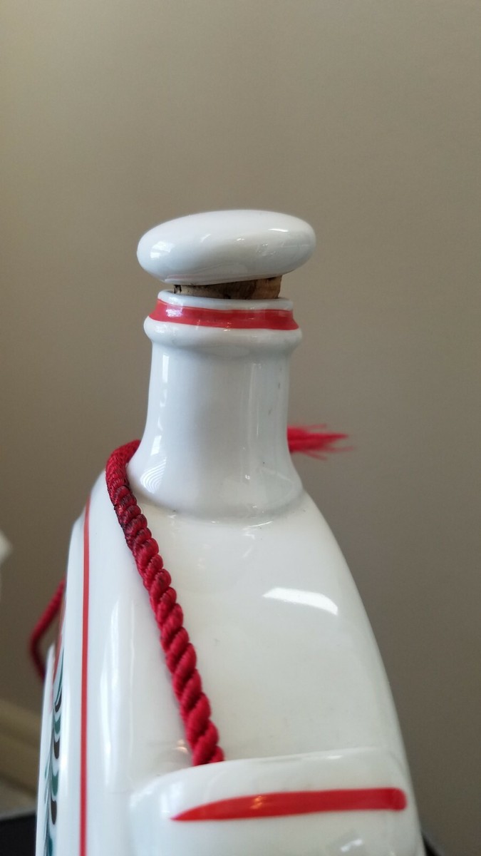 Vintage Hollohaza Hungary 25 Eves Painted Porcelain Decanter | eBay