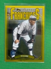 2023 Topps Finest Flashbacks Baseball Franchise Short Print #187 Ty Cobb
