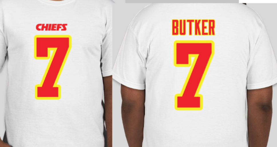 Harrison Butker Jersey shirt Chiefs shirt tshirt fan gear eBay