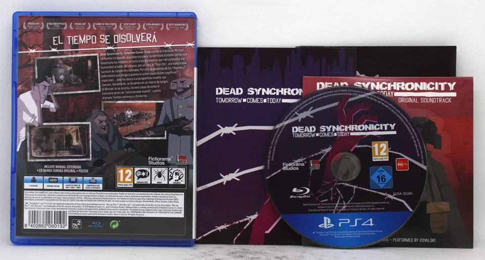 JUEGO PS4 DEAD SYNCHRONCITY TOMORROW COMES TODAY PS4 20242235, foto 2 de 2