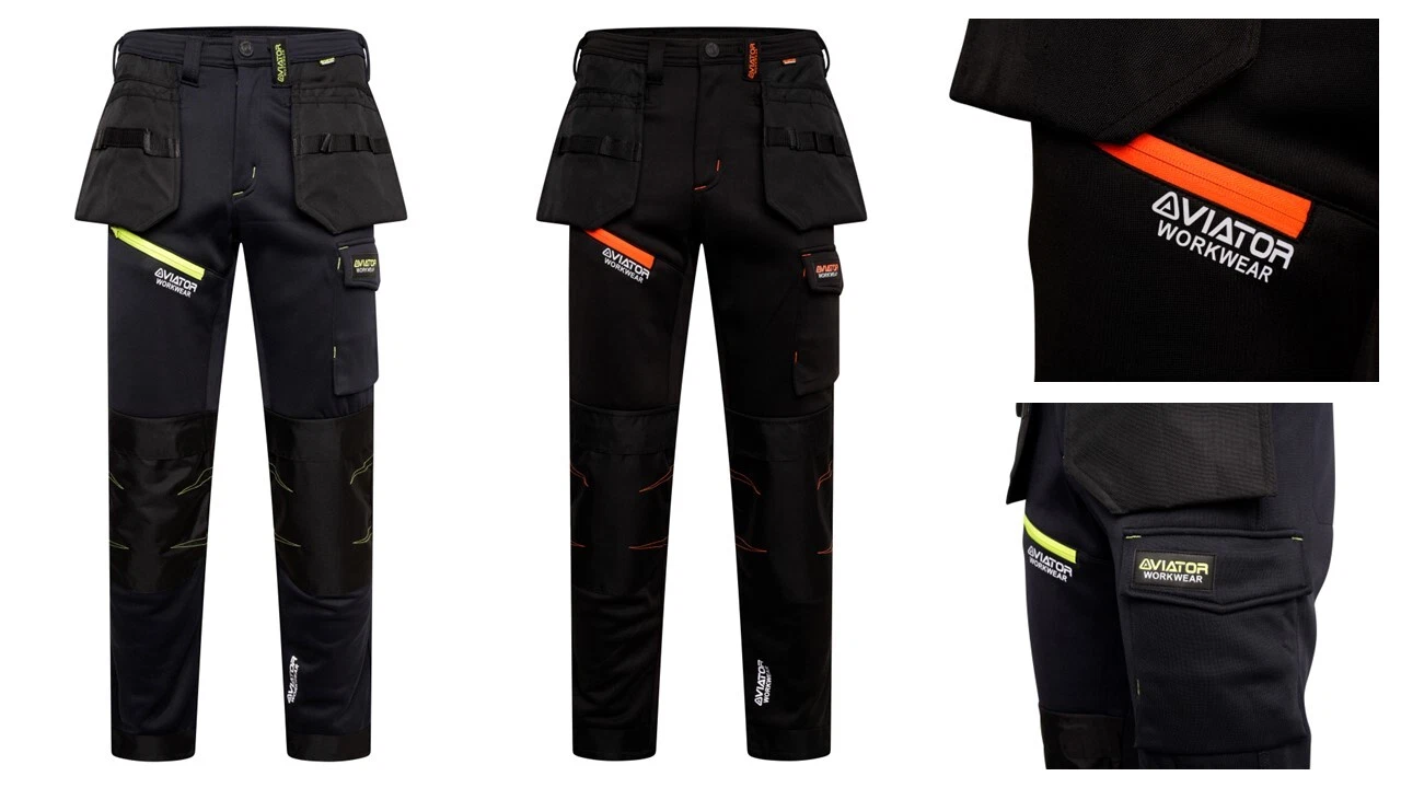 Aviator Workwear Softshell Trousers Cargo Trousers Work Trousers Workwear
Opens in a new window or t