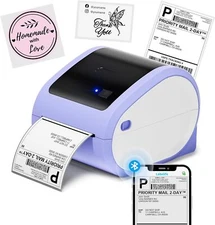 Phomemo D520-BT Bluetooth Thermal Shipping Label Printer 4x6 for Small Business