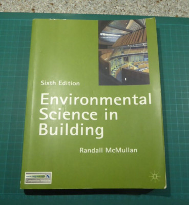 Environmental Science in Building by R. McMullan (Paperback, 2007, 6th edition)