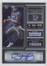 2018 Contenders Draft Picks College Bowl Ticket 75/99 Riley Ferguson Auto n0c