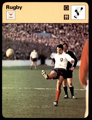 1977 Sportscaster #24-22 Some Herculean Goals - Rugby NM/MT