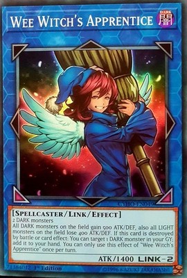 Wee Witch's Apprentice - CYHO-EN049 - Super Rare - 1st Edition x1 - Lightly Play