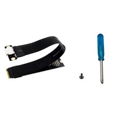 M.2 NVMe PCIe 4.0 to OCuLink SFF-8611 Adapter for eGPU64Gbps 15cm FPC Extender