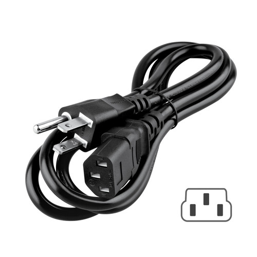 UL 6ft Power Cord Cable For Dell Alienware AW2523HF AW2721D AW2723DF ...