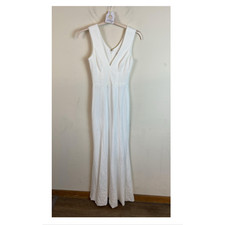 Dress the Population WhiteMermaid Gown, SZ XS, 298 Retail, NWOT, 1098
