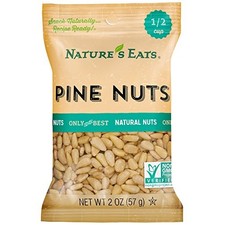 Natures Eats Pine Nuts 2 oz 100 Natural Whole Raw Pine Nuts Unsalted Healthy