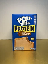 ⚪️ New Kellogg’s Pop Tarts Boosting Brown Sugar Cinnamon PROTEIN (8ct) 14.3oz
