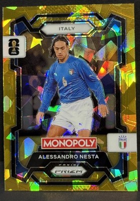 2026 Panini Prizm Monopoly FIFA World Cup Italy Alessandro Nesta