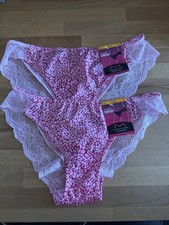2X-Maidenform Tanga Panty Pink Geometric Maidenform Design-size S/5 NWT