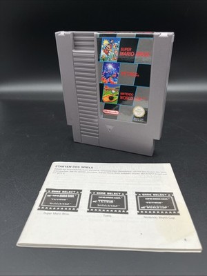Nintendo NES 3-in-1 Super Mario Bros. Tetris World Cup Modul