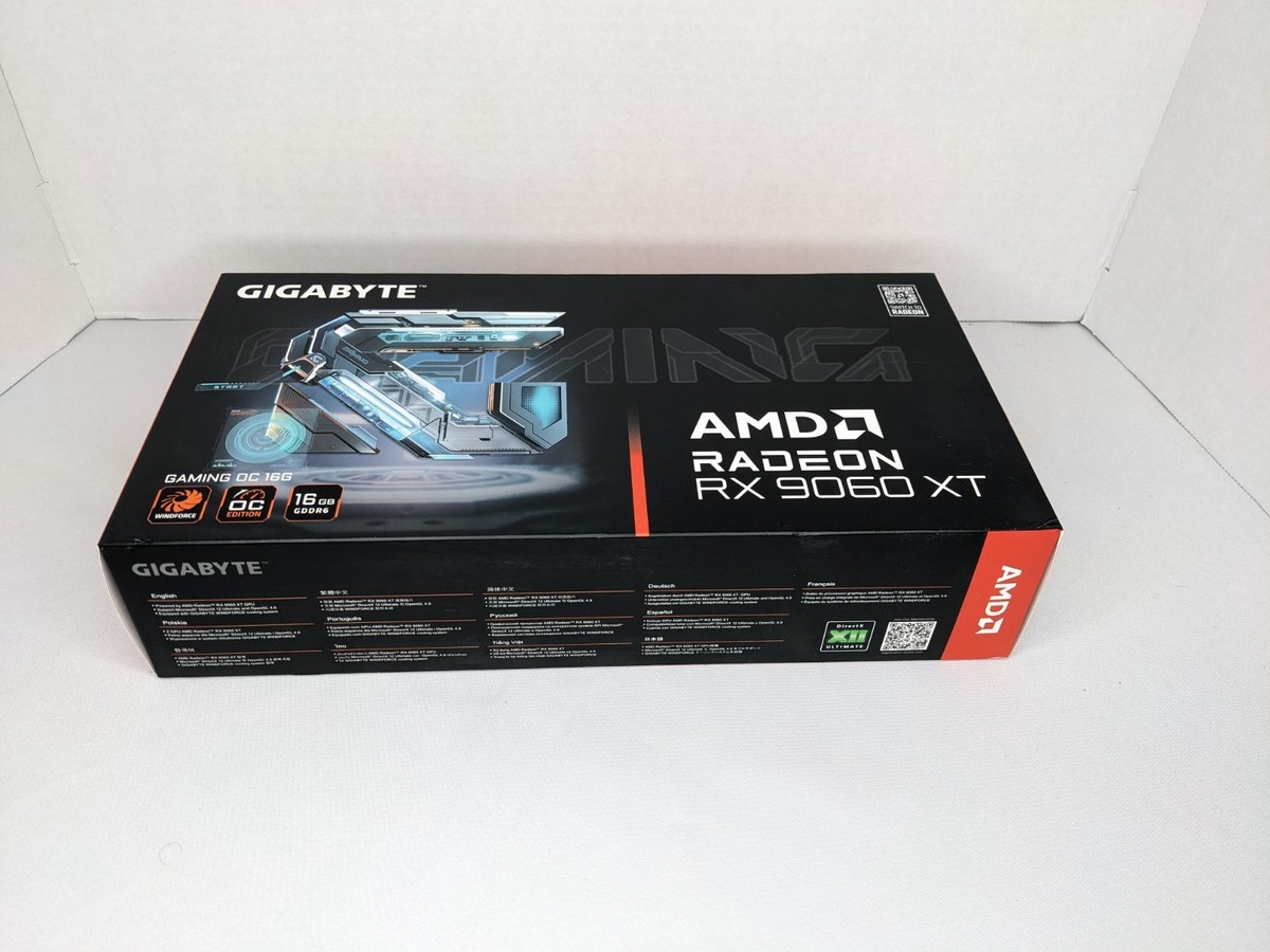 NIB GIGABYTE AMD Radeon RX 9060 XT GAMING 16GB Graphics Card