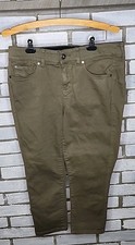   Torrid Women's Super Soft Crop Bombshell Skinny Stretch Jeans Size 12 Green