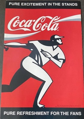 San Francisco Giants Super Heroes 1 DC Comics Promo 2001 Coca-Cola Advertisement