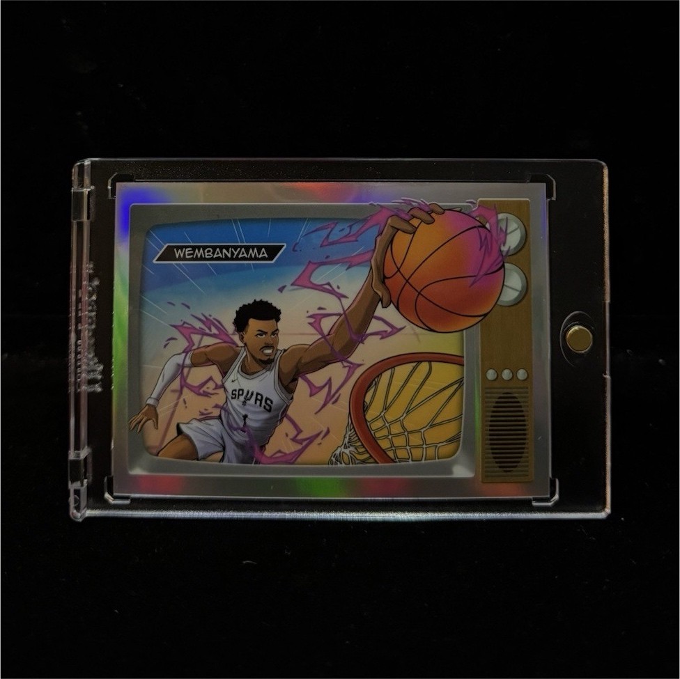 2025-26 Bowman Chrome Victor Wembanyama Anime #NBA-A17 SSP Case Hit