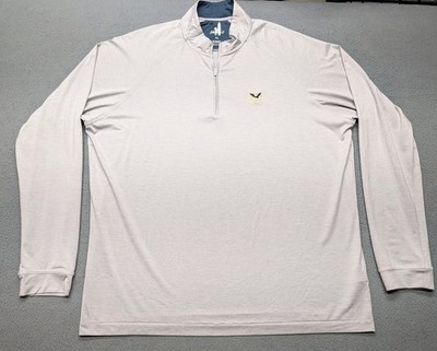 Johnnie-O Men's Freeborne 1/4 Zip Pullover Size XL Robert Trent Jones Golf Club