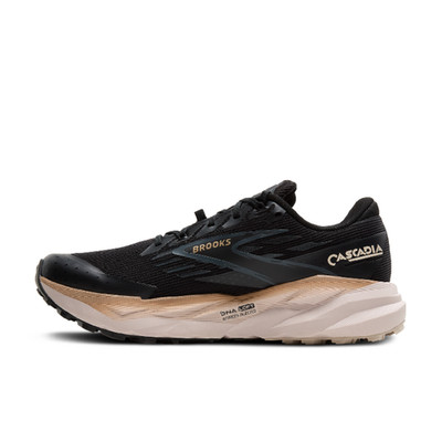 Brooks Cascadia 19 GTX Black (MEDIUM) Men's Running  Sneakers Shoes 1104561D065