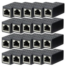 RJ45 Ethernet Coupler Female to Female LAN Connector Cat7 Cat6 Cable Extender