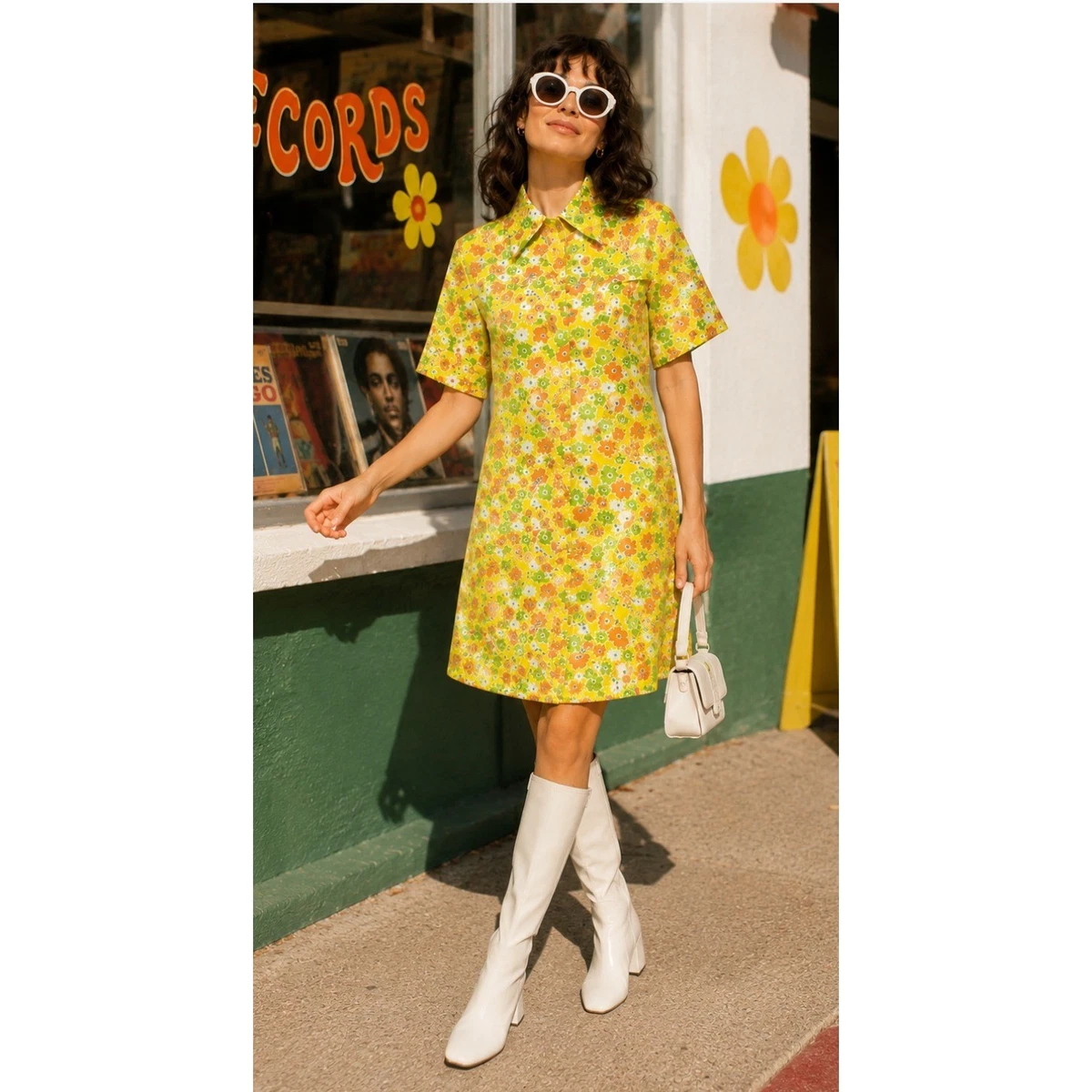 Shift 1960s Vintage Dresses for Women for sale | eBay