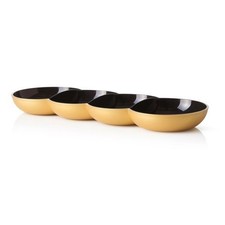 Tupperware Allegra Servierperle schwarz gold Servierschale Schale Antipasti