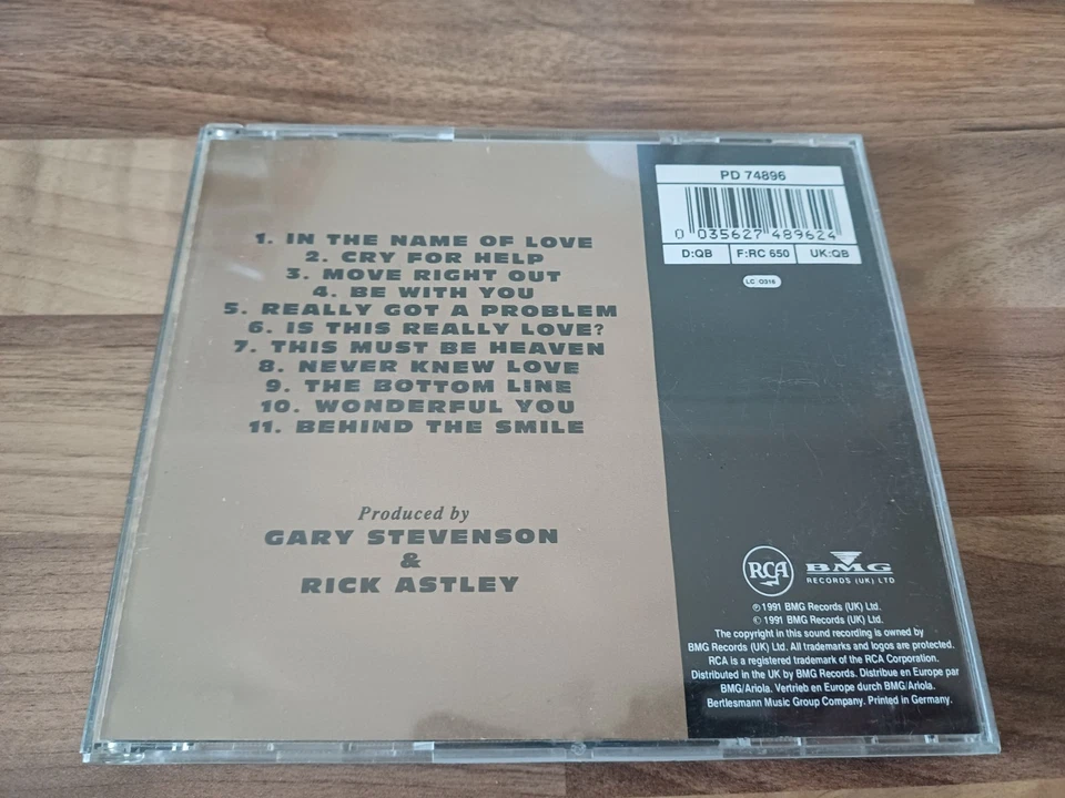 CD   RICK ASTLEY - FREE - Sehr guter Zustand - Bild 4 von 4