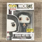 Funko Pop! Rocks Gerard Way Red Tie My Chemical Romance Hot Topic Vinyl Figure