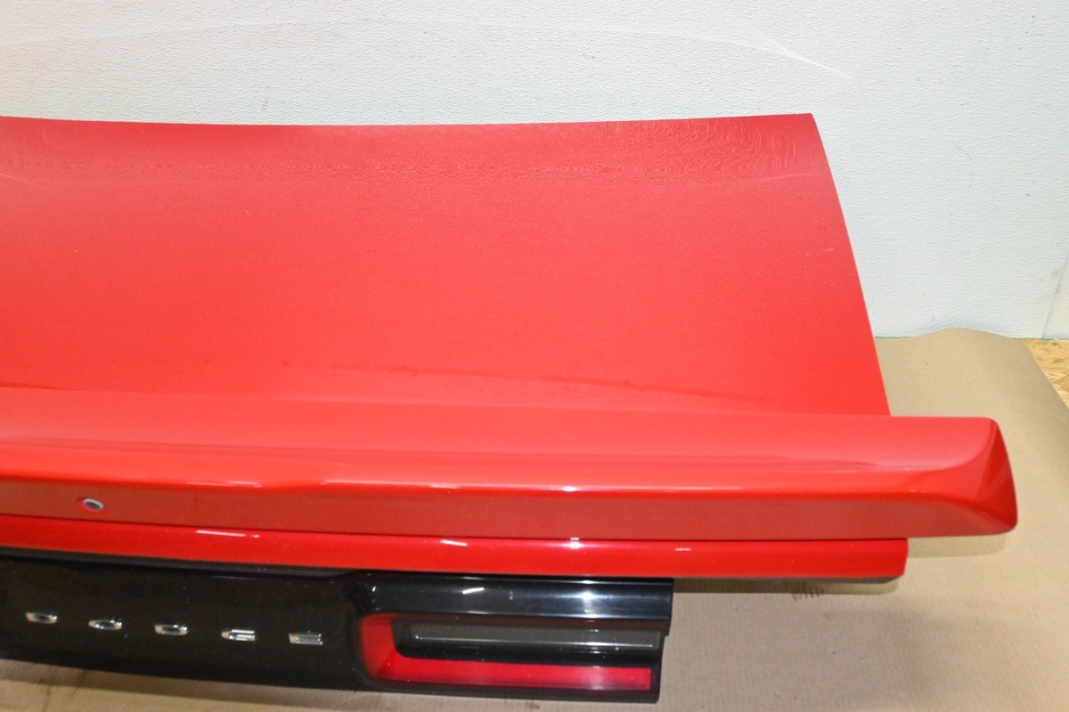 2015-2023 Dodge Challenger Rear Deck Trunk Lid Cover Panel Red