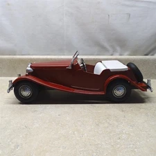 Vintage Doepke Model Toys MG Car, Diecast Vehicle, Restore/Repaint, Nice!