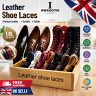 Waxed Shoe Laces Round Thin Laces Shoes For Formal Shoes Brogues Dress Wax Cord