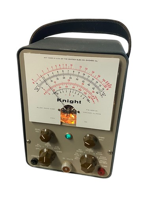 #ad Vintage Allied Radio Corp Knight Vacuum Tube Volt Meter C $59.99