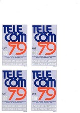 👉 CAMEROUN 1979 TELECOM imperforated/non-DENTAL blk of 4 #2 mnh COMMUNICATION