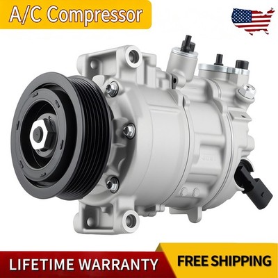AC A/C Compressor with Clutch For 2017-2020 Audi A4 L4 2.0L CO 11440C 4M0820803