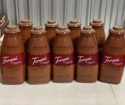 Torani Pumpkin Pie Sauce 64 Fl Oz - Perfect for Desserts & Drinks