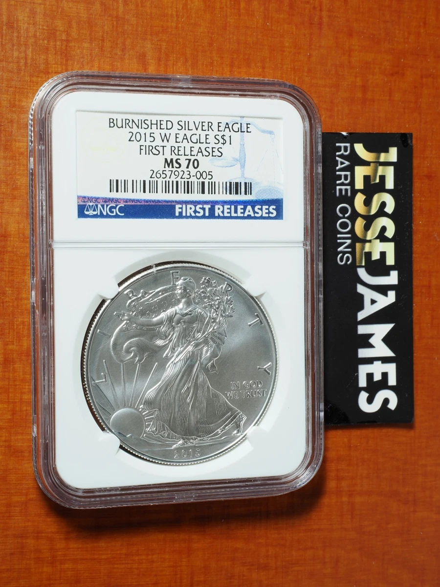 American Eagle MS 70 Graded 2015 Silver Bullion Coins for sale | eBay